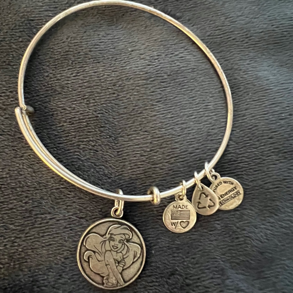 Disney Ariel Alex and Ani Bracelet! .....Retired